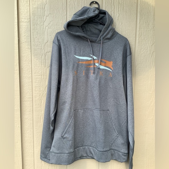 Sitka gray Hoodie - Large - Picture 1 of 8
